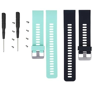 (テンウィン) 交換用リストバンド for garmin 35j シリコン製交換ベルトfor garmin ForeAthlete35J 通気穴デザイン 色多彩 工具付 (ミントグリーン+ブラック) (テンウィン) 交換用リストバンド for garmin 35j シリコン製交換ベルトfor garmin ForeAthlete35J 通気穴デザイン 色多彩 工具付 (ミントグリーン+ブラック)