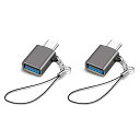 USB Type C & USB 変換アダプタ 2個セット USB3.2 Gen2 10Gbps高速転送 タイプC 変換 OTG対応 MacBook Pro 2021 MacBook Air 2022 iPad Pro 2021 及び ほかのUSB