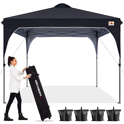 タープテント ワンタッチ 3段階調節 ベンチレーション 天井 2m/2.5m/3m アウトドア 簡単 大型 タープ テント キャスターバッグ付き 高耐水圧 遮熱日除け 付属品付き