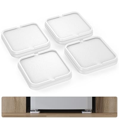 冷蔵庫 マット キズ防止 凹み防止 床保護シート 冷蔵庫・洗濯機・乾燥機 底上げ台 防音・防振・滑り止め ・床に傷防止 床暖房対応 耐荷重約400kg 1セット4個入り