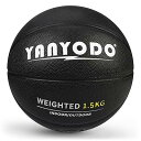 バスケットボール 7号 ヘビーボール バスケ ウエイトボール レーニング 練習用 屋外・屋内用 大人・高学生・大学生用 ブラック 表面の肌触りがよく 滑りにくい...