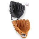 キャッチボールセット大人用 グローブ2つ 野球ボール付き カップル 野球セット (右投げ×2点)