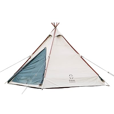 (スモア) A-Base tent ソロテント ティピーテント テント ティピ tipi 収納バッグ付き ソロキャンプ 1~2人用 キャンプ 防水 UPF50+ ポリエステル (スモア) A-Base tent ソロテント ティピーテント テント ティピ tipi 収納バッグ付き ソロキャンプ 1~2人用 キャンプ 防水 UPF50+ ポリエステル