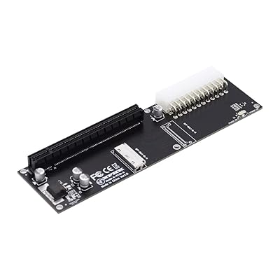 8X Oculink SFF-8612 8611 - PCIE PCI-Express 16x アダプター ATX 24ピン 電源ポート付き メインボードグラフィックスカード用 8X Oculink SFF-8612 8611 - PCIE PCI-Express 16x アダプター ATX 24ピン 電源ポート付き メインボードグラフィックスカード用