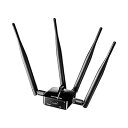 WiFi 無線LAN 子機 11ac 1300Mbps USBバスパワー IPv6 土日サポート 日本メーカー WN-AC1300UA