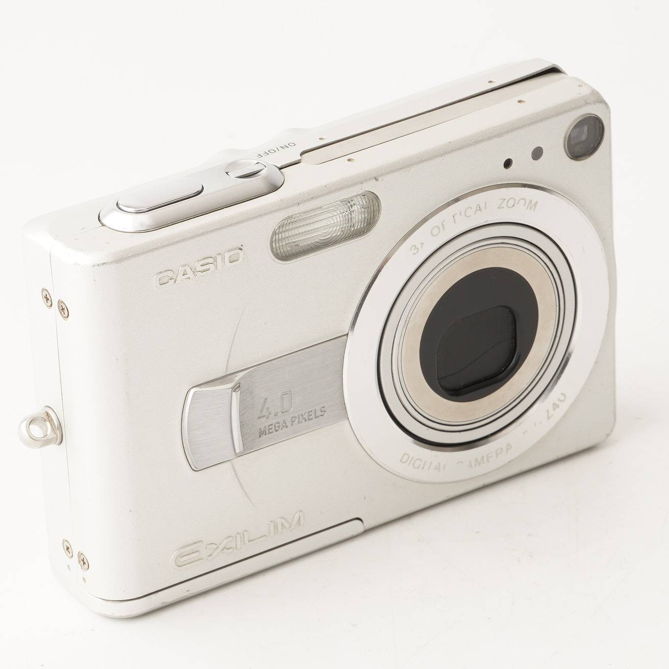 カシオ Casio EXILIM EX-Z40 シルバー 3x 光学ズーム