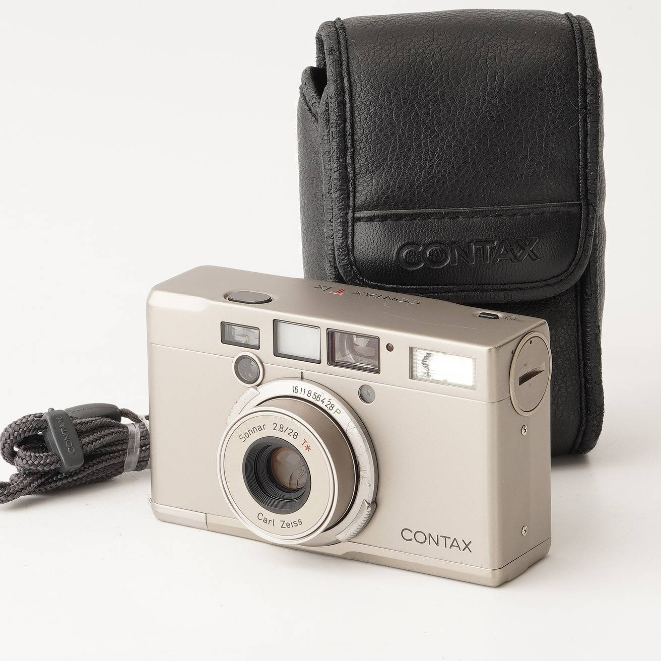 Kyocera - コンタックス Contax T ix / Carl Zeiss Sonnar T* 28mm F2.8 APSフィルムカメラ