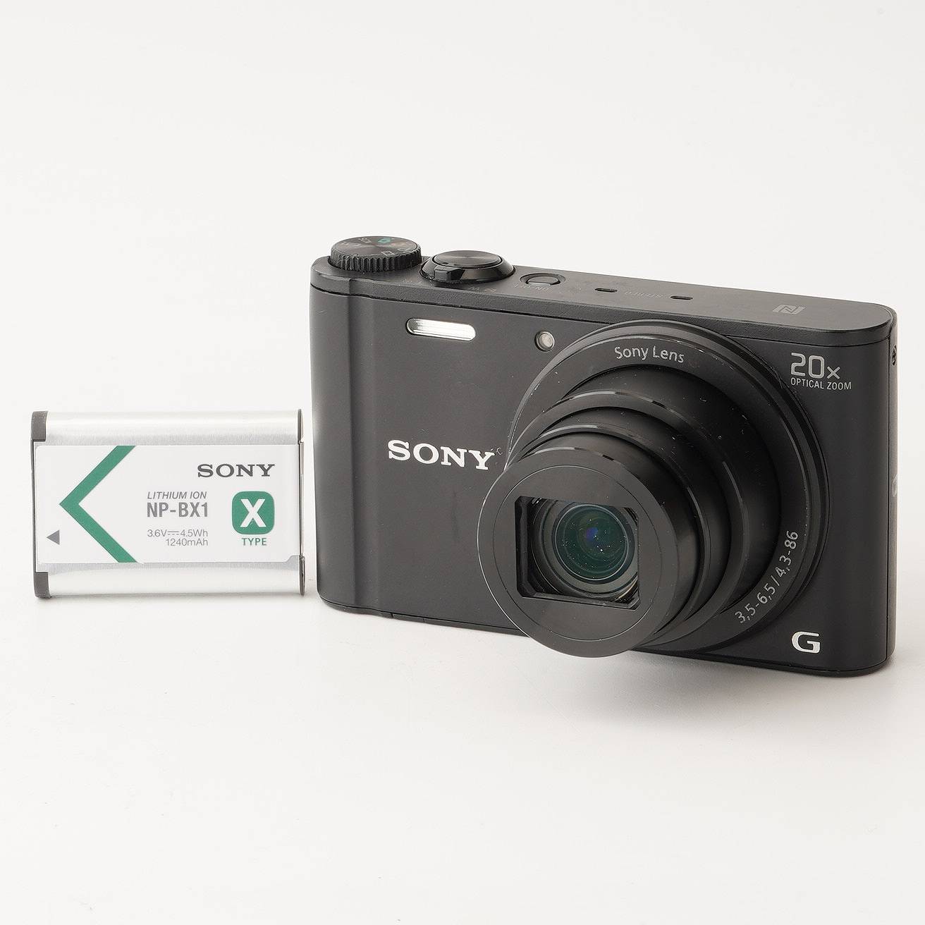 Rakuten - ソニー Sony サイバーショット Cyber-shot DSC-WX350 ブラック 20x 光学ズーム