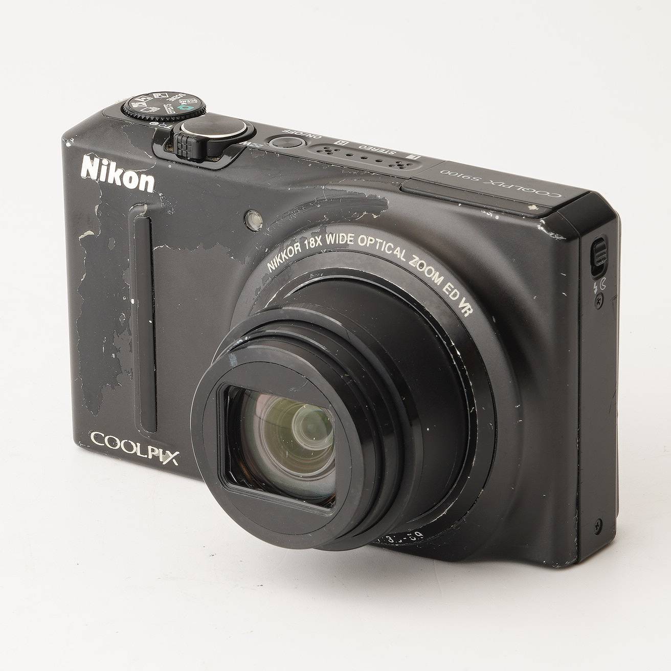 乐天商城 - ニコン Nikon COOLPIX S9100 ブラック 18x 光学ズーム
