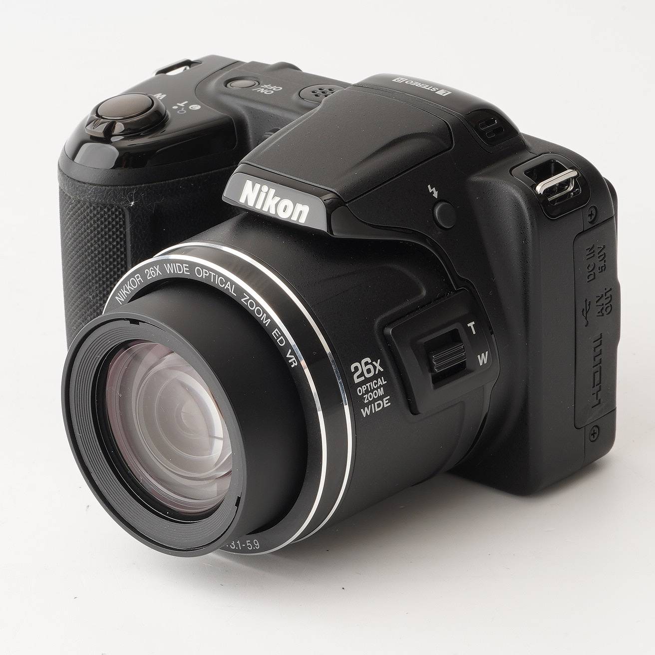 乐天商城 - ニコン Nikon COOLPIX L810 ブラック 26x 光学ズーム
