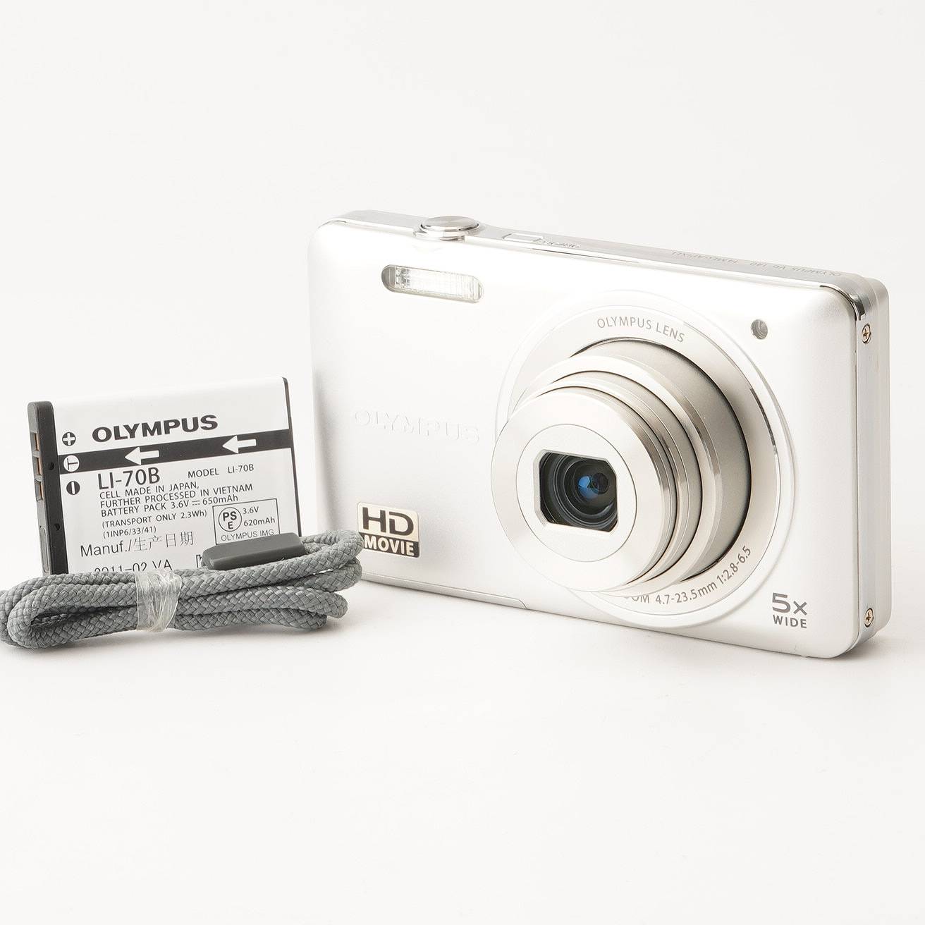 Rakuten - オリンパス OLYMPUS VG-140 シルバー 5x 光学ズーム