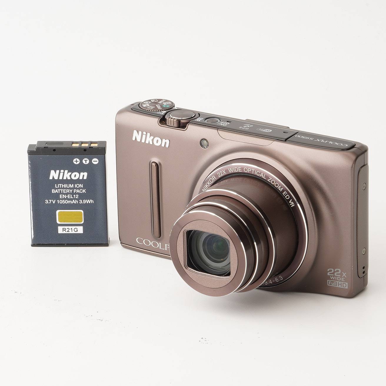 Rakuten - ニコン Nikon COOLPIX S9500 ブラウン 22x 広角 光学ズーム