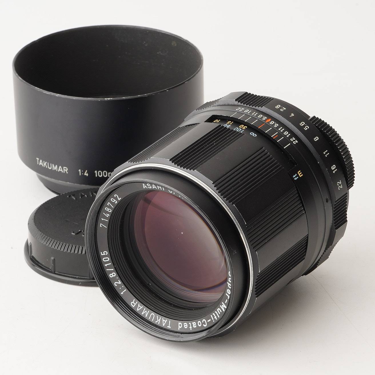 ペンタックス Pentax Asahi Super Multi Coated タクマー TAKUMAR 105mm F2.8 M42マウント