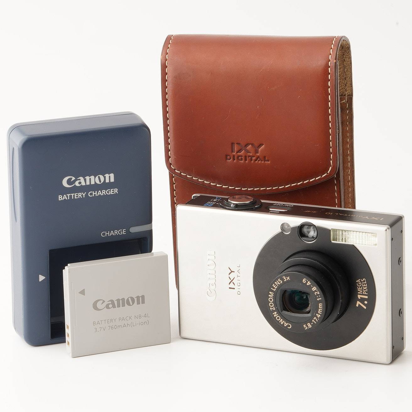 キヤノン Canon IXY DIGITAL 10 Ai AF シルバー