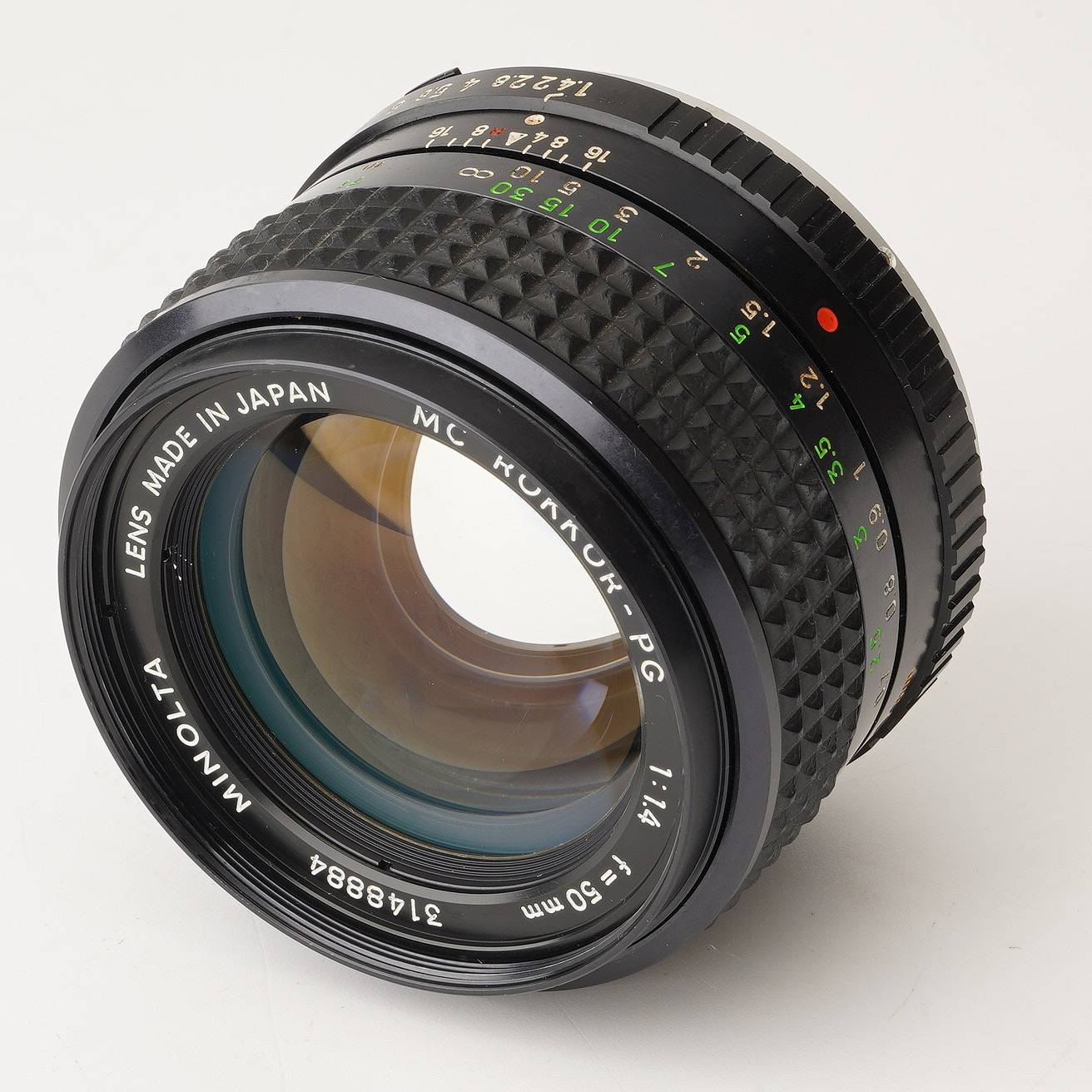 ミノルタ Minolta MC Rokkor PG 50mm F1.4