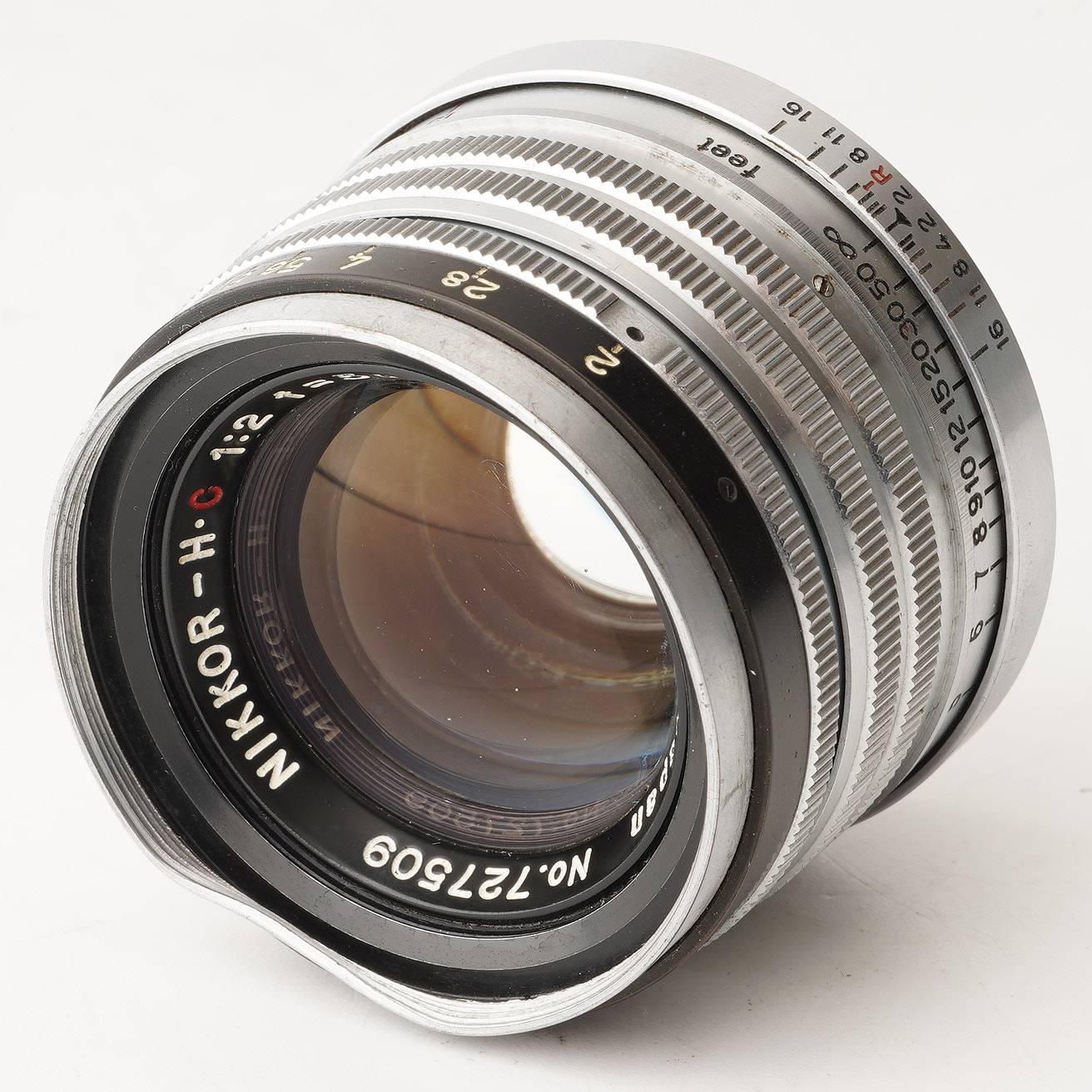 Rakuten - ニコン Nikon Nippon Kogaku NIKKOR H C 5cm 50mm F2 黒帯 ライカ L39 マウント