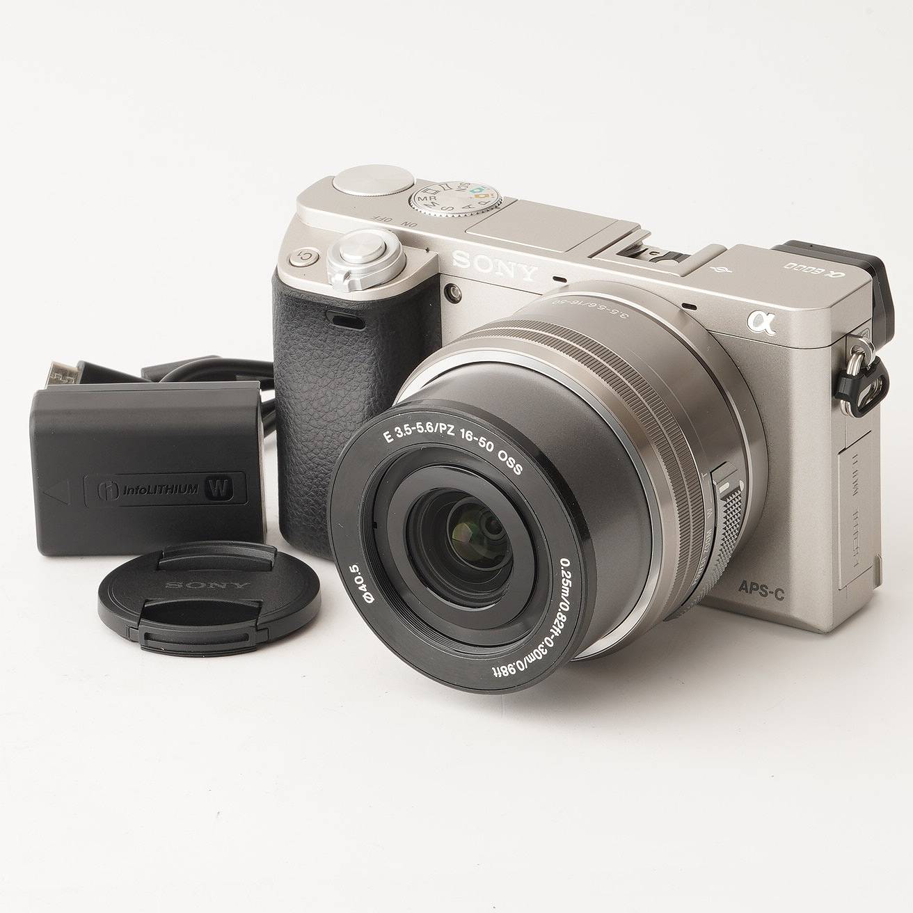 乐天商城 - ソニー SONY α 6000 ILCE-6000 シルバー / E PZ 16-50mm F3.5-5.6 OSS