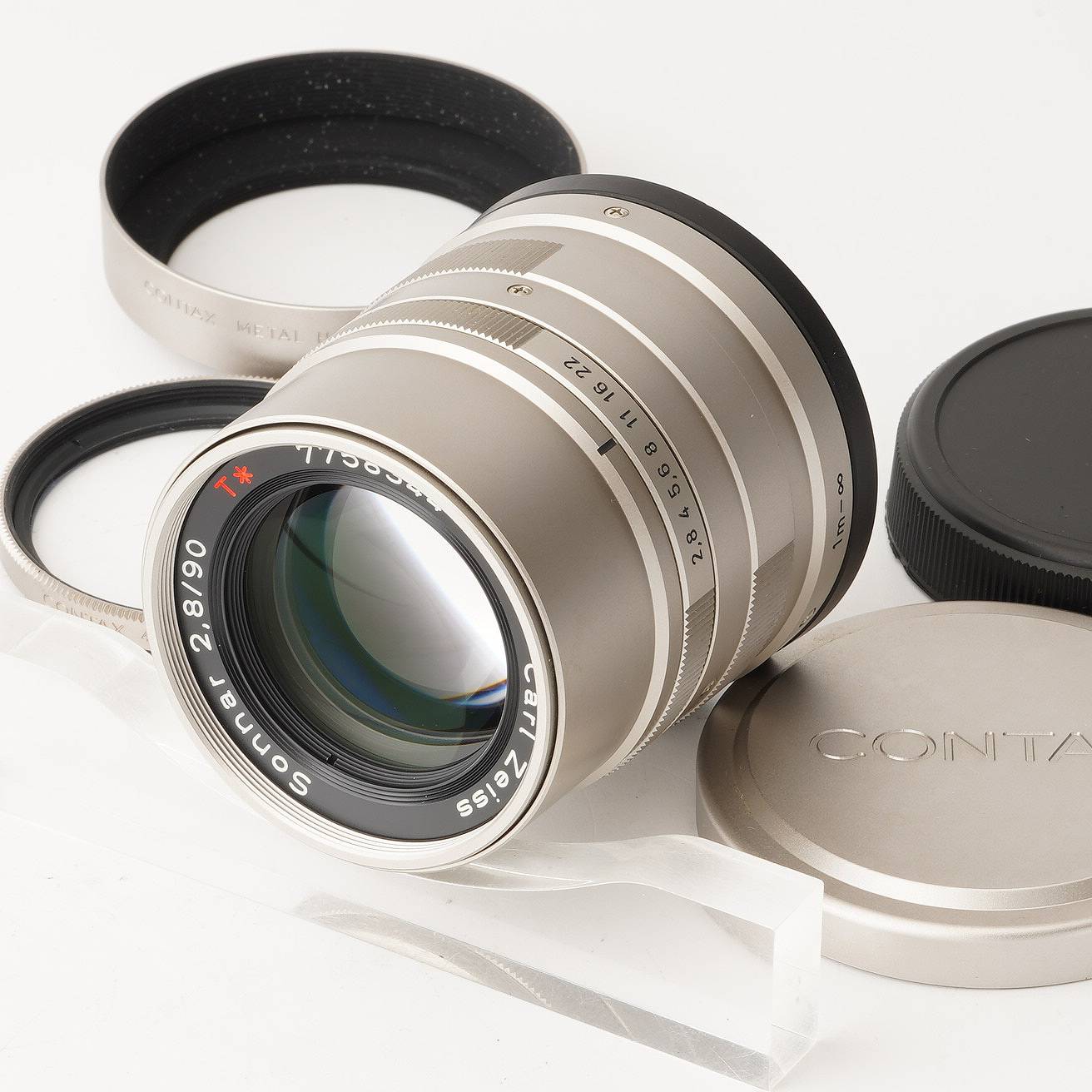 CONTAX - コンタックス Contax カールツァイス Carl Zeiss ゾナー Sonnar 90mm F2.8 T* コンタックスG1 G2用