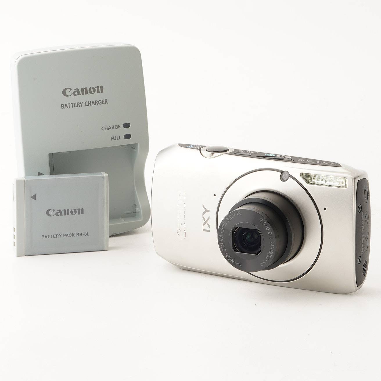 キヤノン Canon IXY 30 S シルバー3.8x 光学ズーム