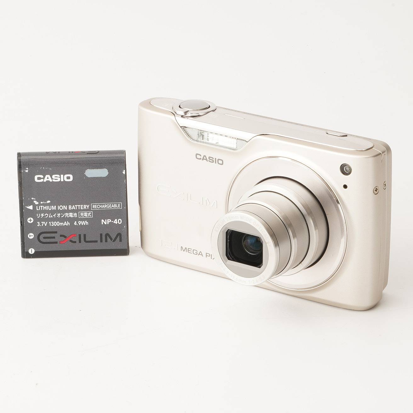 乐天商城 - カシオ Casio EXILIM EX-Z450 ゴールド 12.1x 光学ズーム