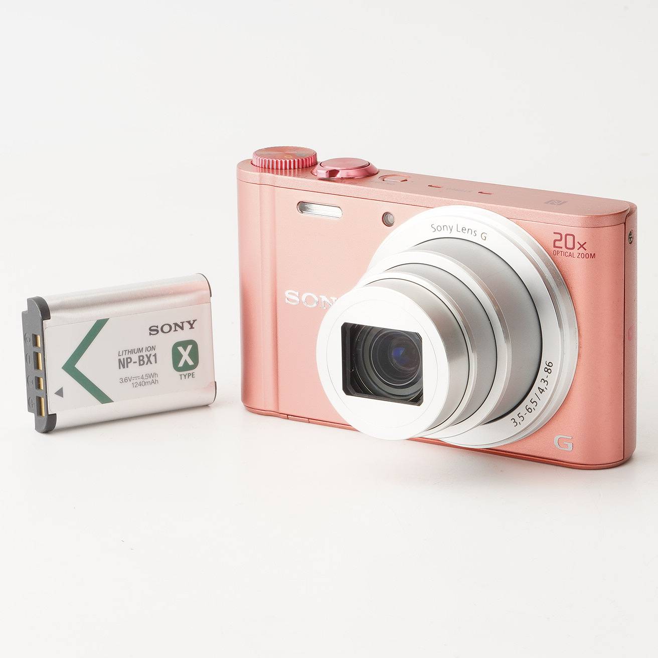 楽天市場】sony（ソニー） cyber-shot dsc-wx350 pc ピンク