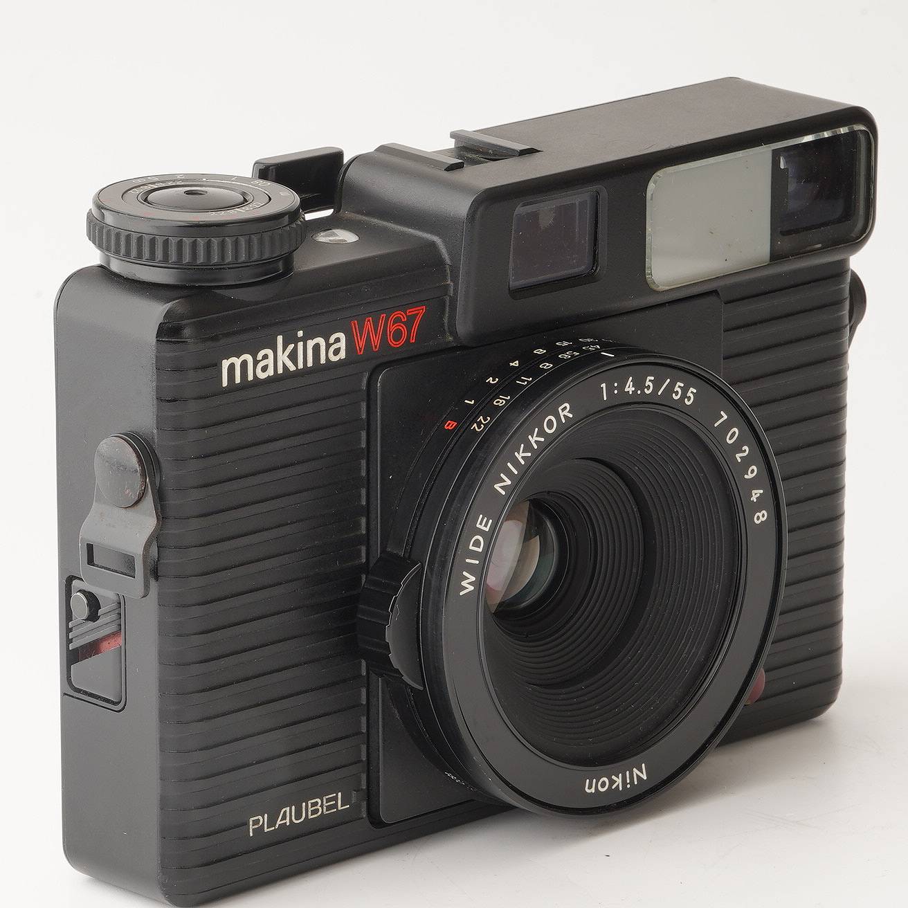 Plaubel makina �ץ饦�٥�ޥ��� W67 WIDE NIKKOR 55mm F4.5