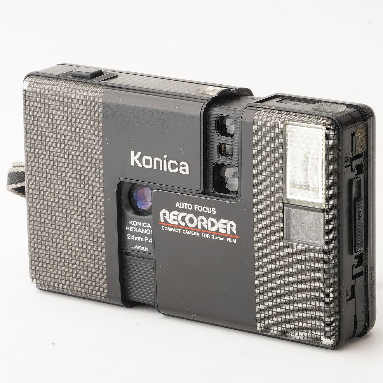 コニカ Konica Auto Focus Recorder レコーダー ブラック Hexanon 24mm F4