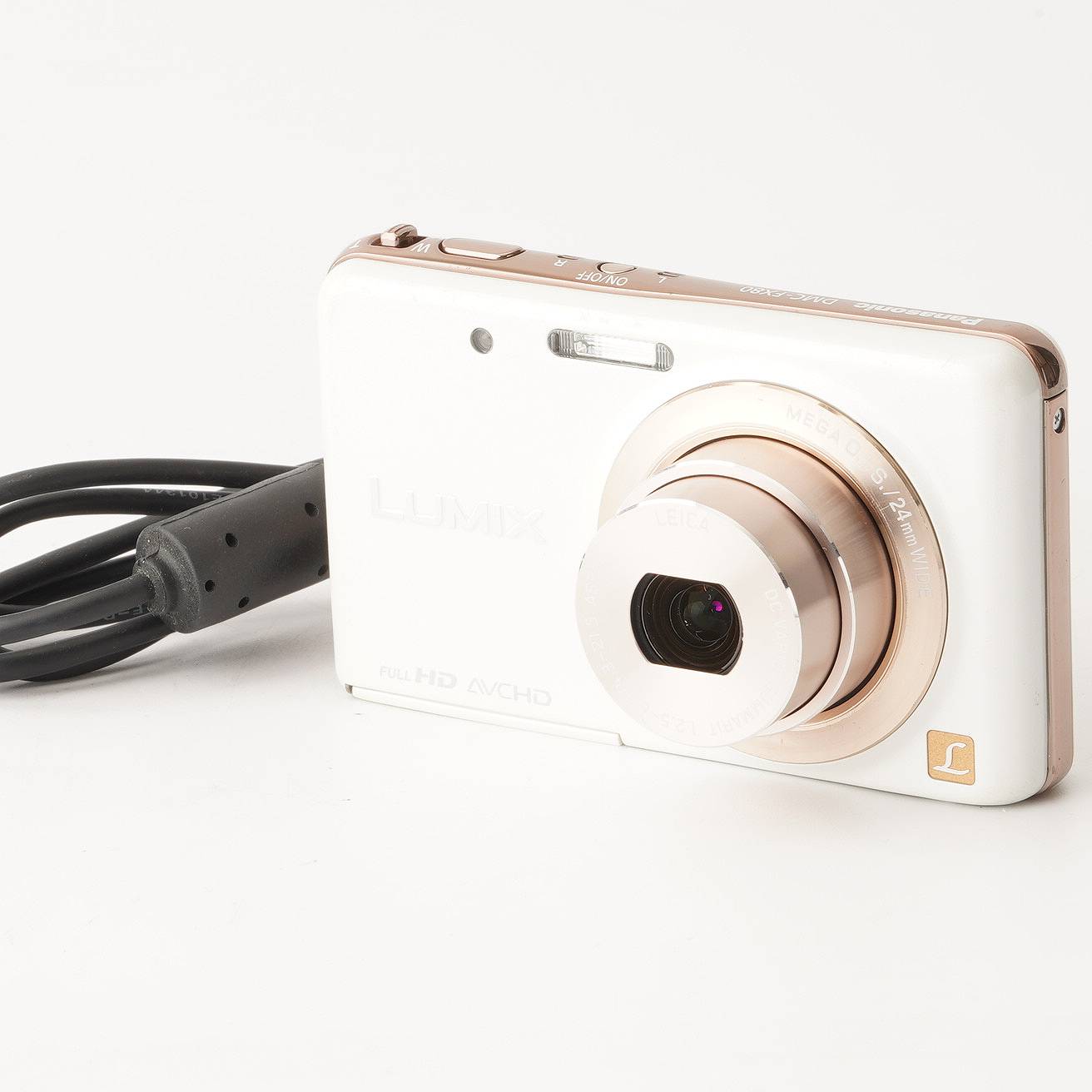 乐天商城 - パナソニック Panasonic LUMIX DMC-FX80 ホワイト