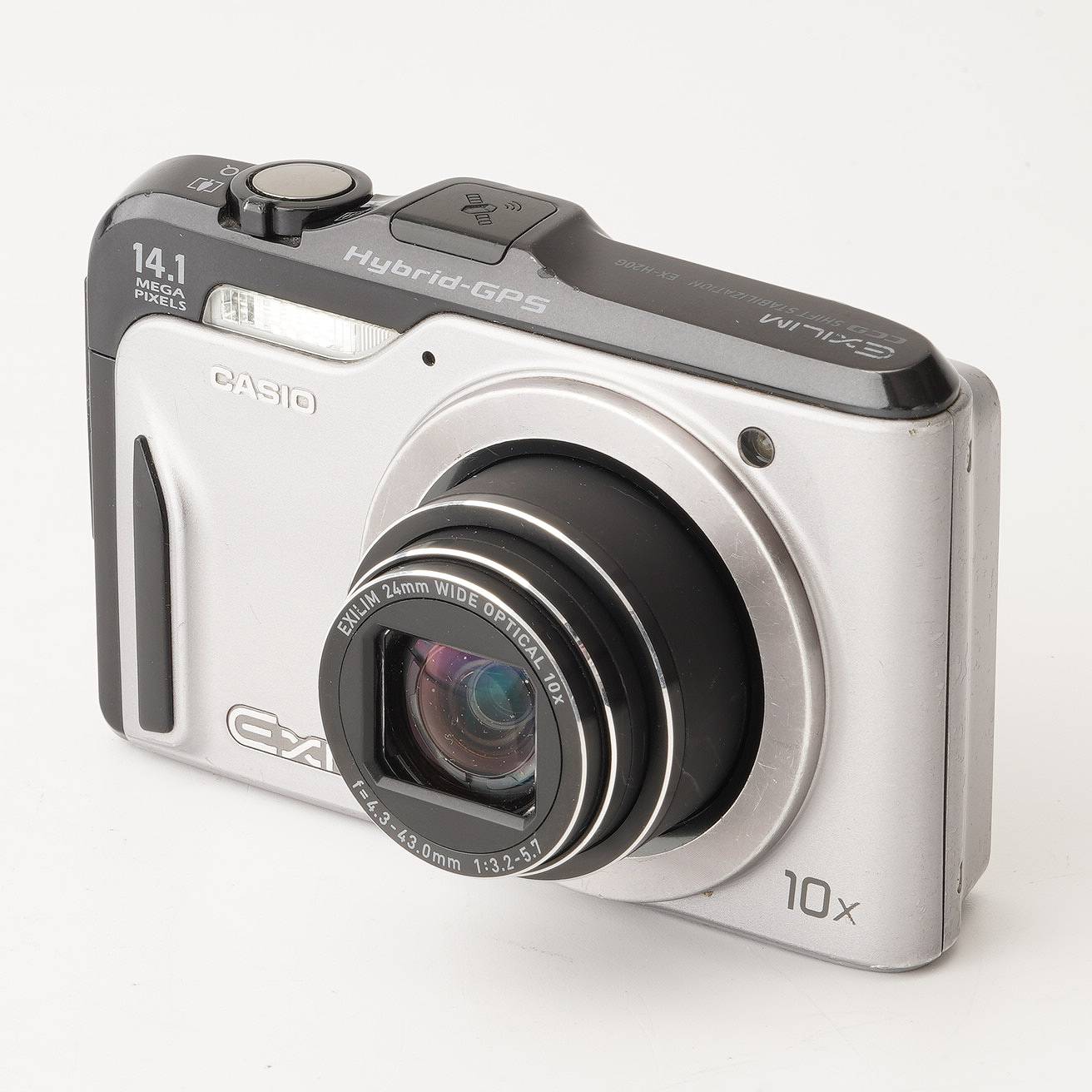 Mamiya - カシオ Casio EXILIM EX-H20G シルバー 10x 光学ズーム