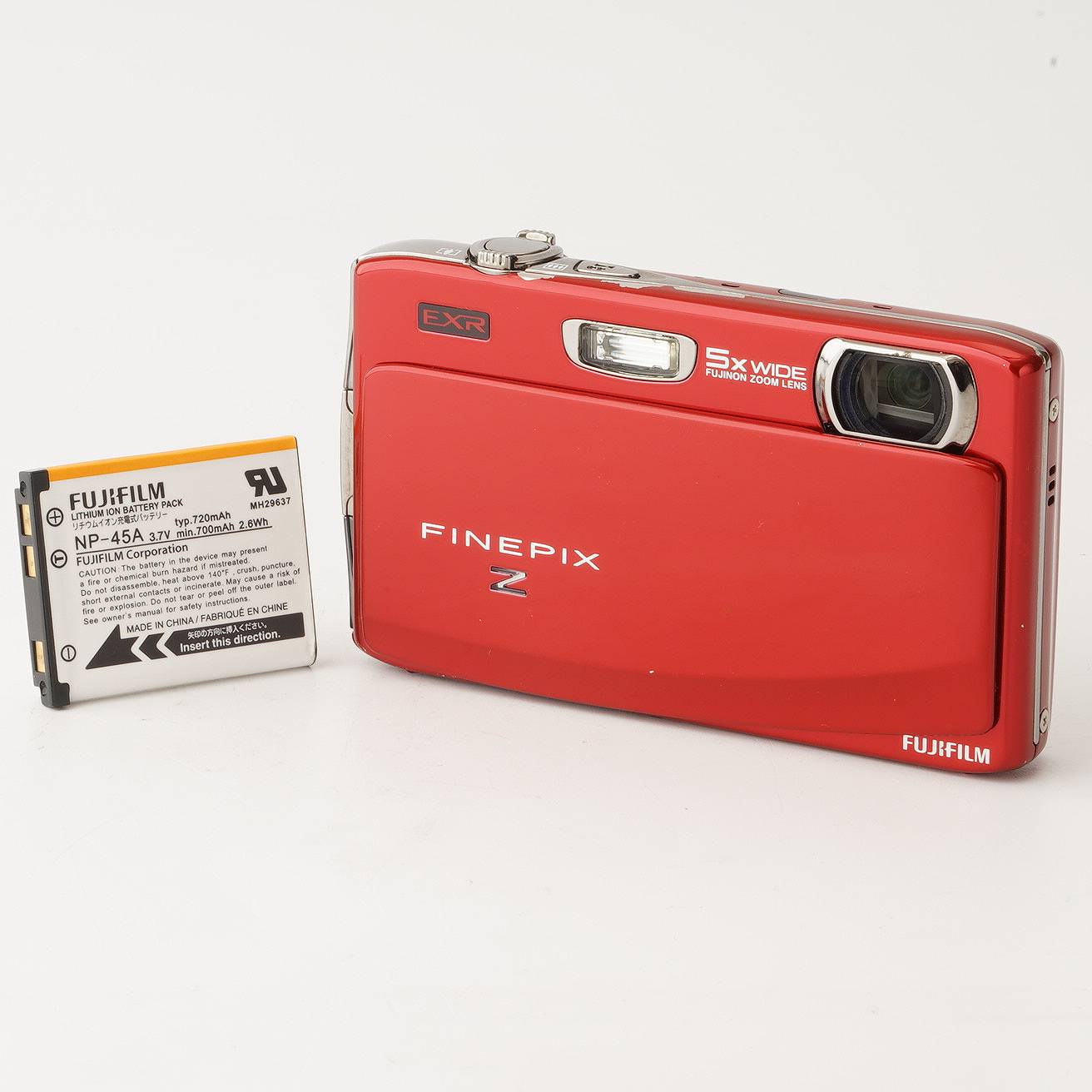 富士フィルム Fujifilm FinePix Z900EXR レッド コンパクトデジタルカメラ