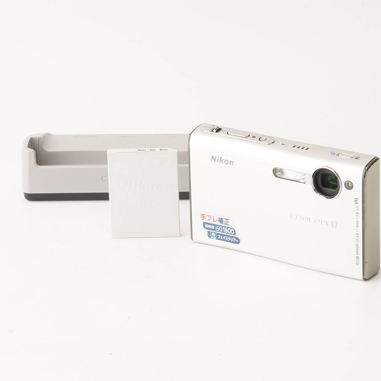 乐天商城 - ニコン Nikon COOLPIX S7 シルバー コンパクトデジタルカメラ