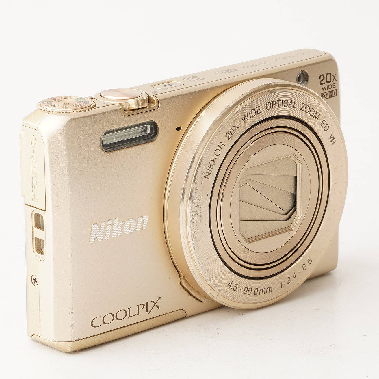 ニコン Nikon COOLPIX S7000 ゴールド 20x 広角 光学ズーム