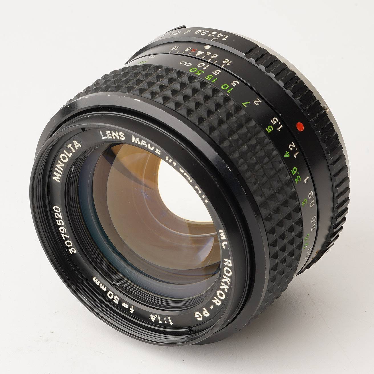 ミノルタ Minolta MC Rokkor PG 50mm F1.4