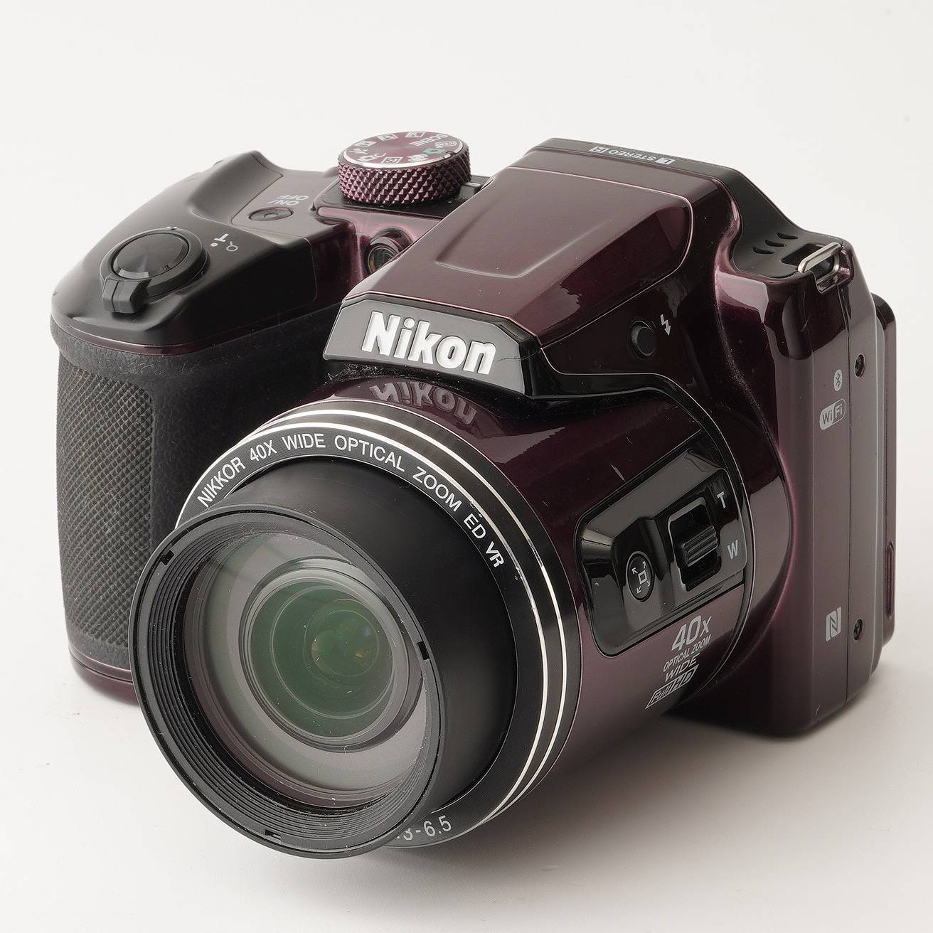 乐天商城 - ニコン Nikon COOLPIX B500 プラム 40x 広角 光学ズーム フルHD