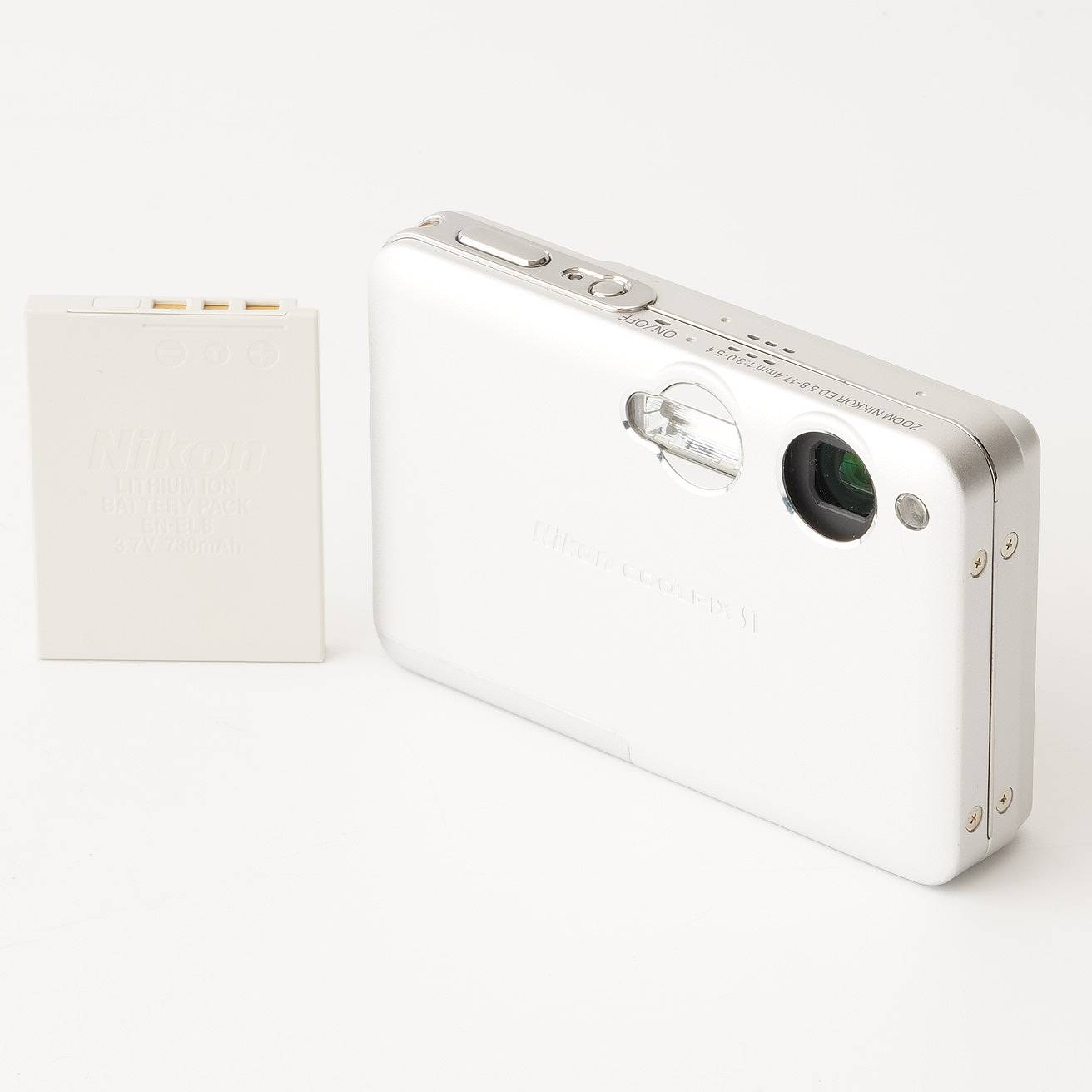 乐天商城 - ニコン Nikon COOLPIX S1 シルバー コンパクトデジタルカメラ