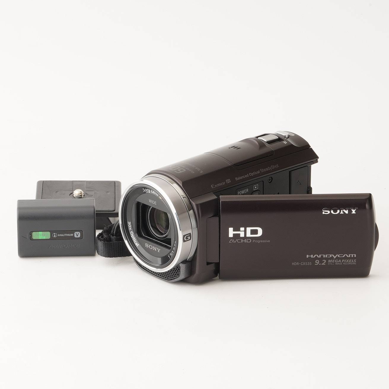 Rakuten - ソニー Sony ハンディカム Handycam HDR-CX535 ブラウン 60x 光学ズーム