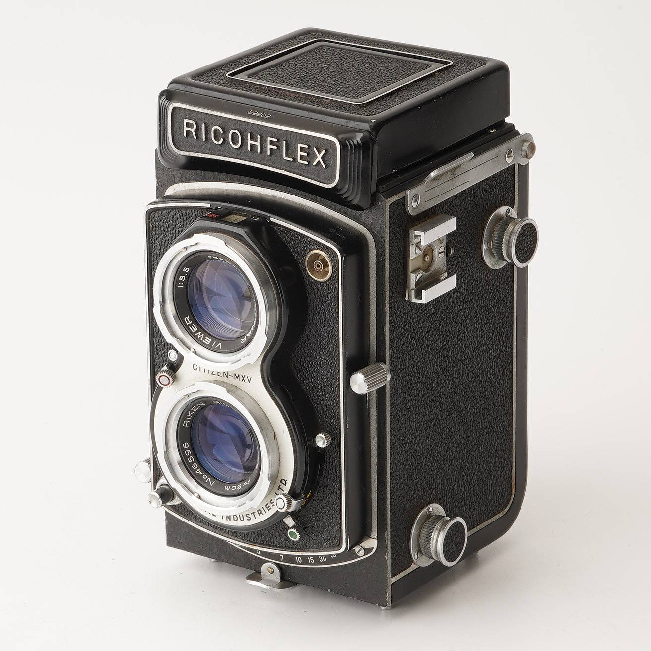 リコー Ricoh リコーフレックス RICOHFLEX ニューダイヤ New Dia / RICONAR F3.5 8cm 80mm
