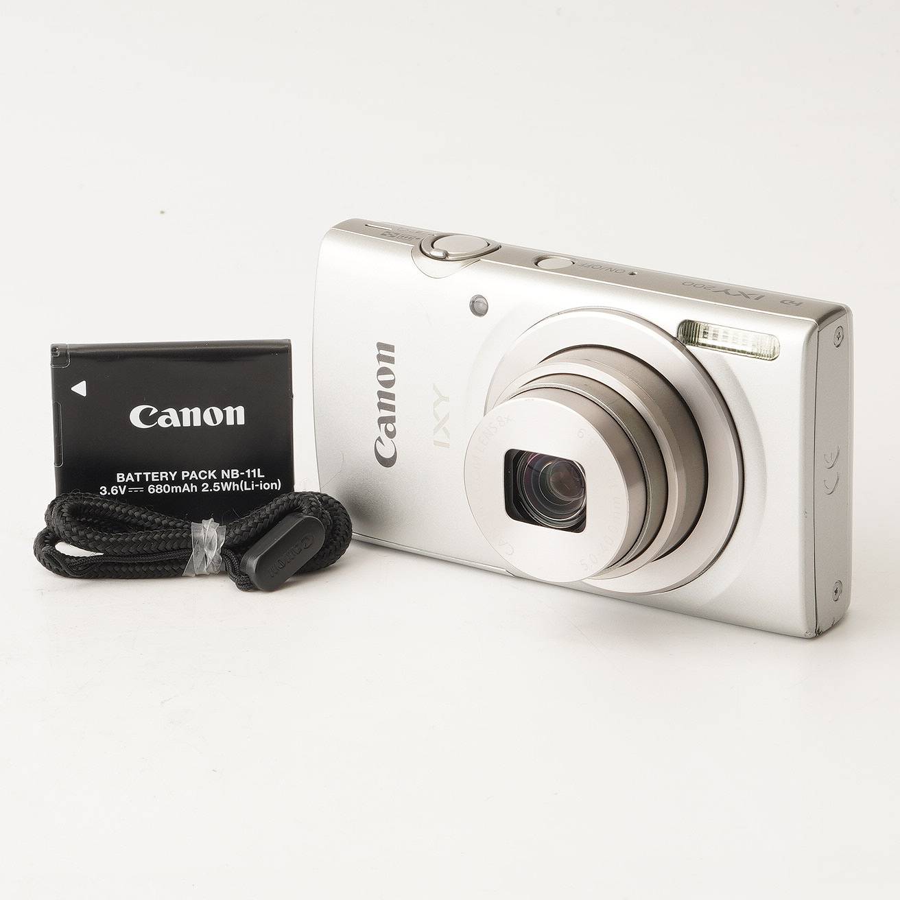 キヤノン Canon IXY 200 シルバー 8x 光学ズーム