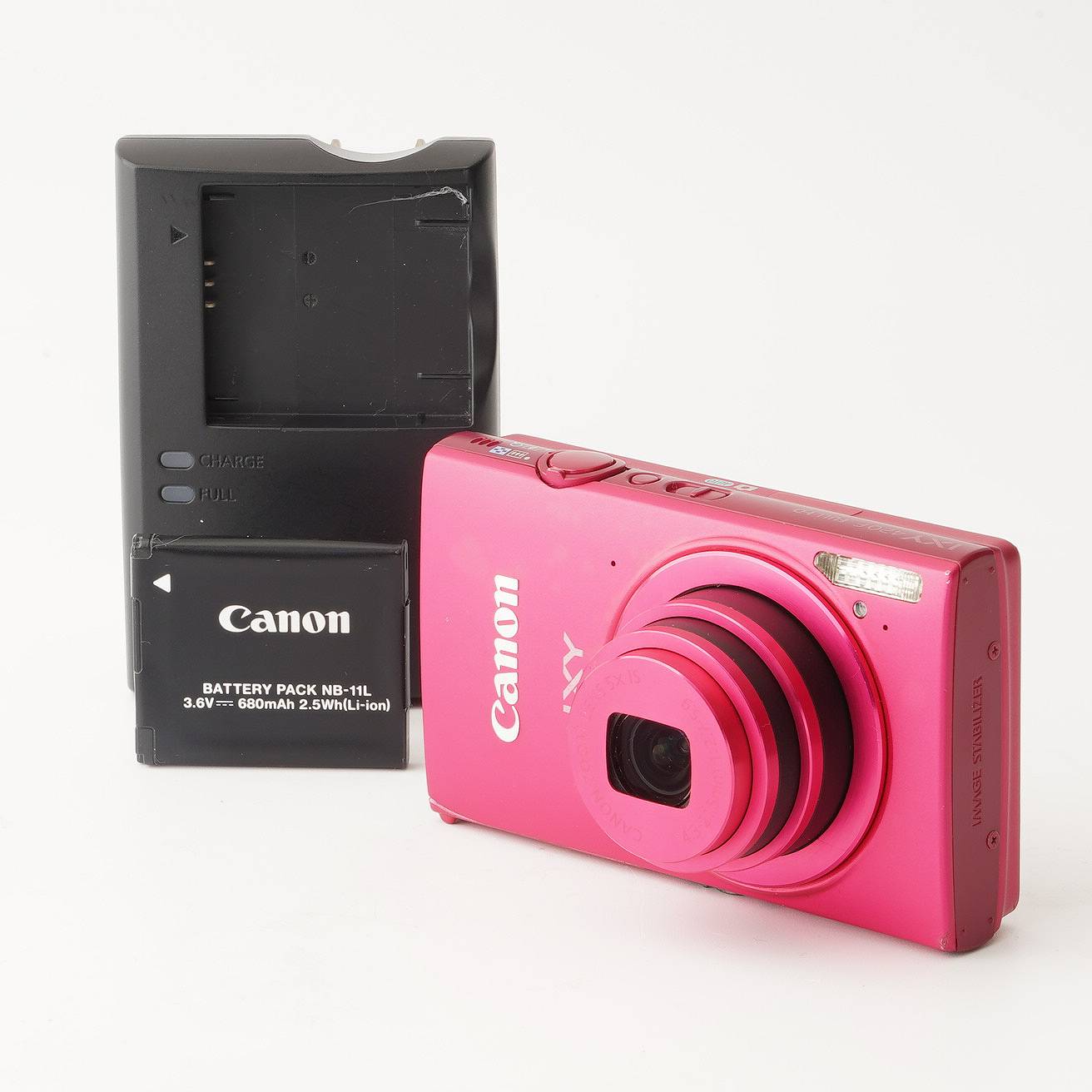 キヤノン Canon IXY 420F レッド コンパクトデジタルカメラ