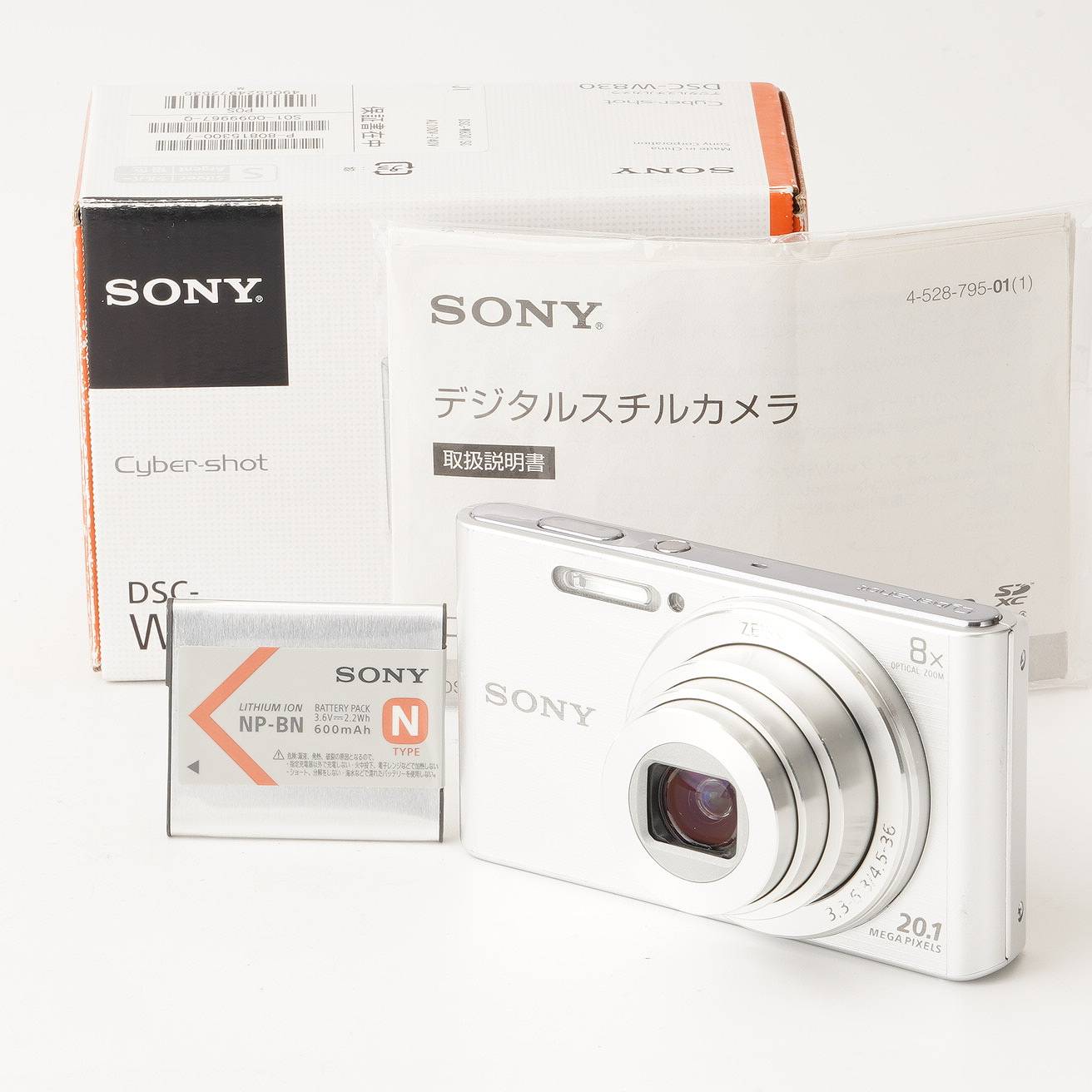 ソニー Sony Cyber-shot DSC-W830 8x 光学ズーム