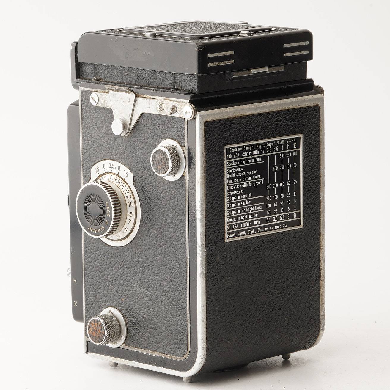 �����饤 Rollei �����饤�ե�å��� ROLLEIFLEX 3.5A type1 / Zeiss-Opton Tessar 75mm F3.5