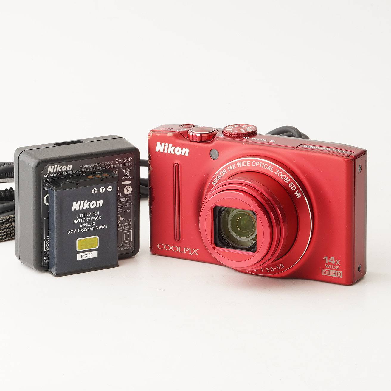 楽天市場】COOLPIX S8200 レッドの通販