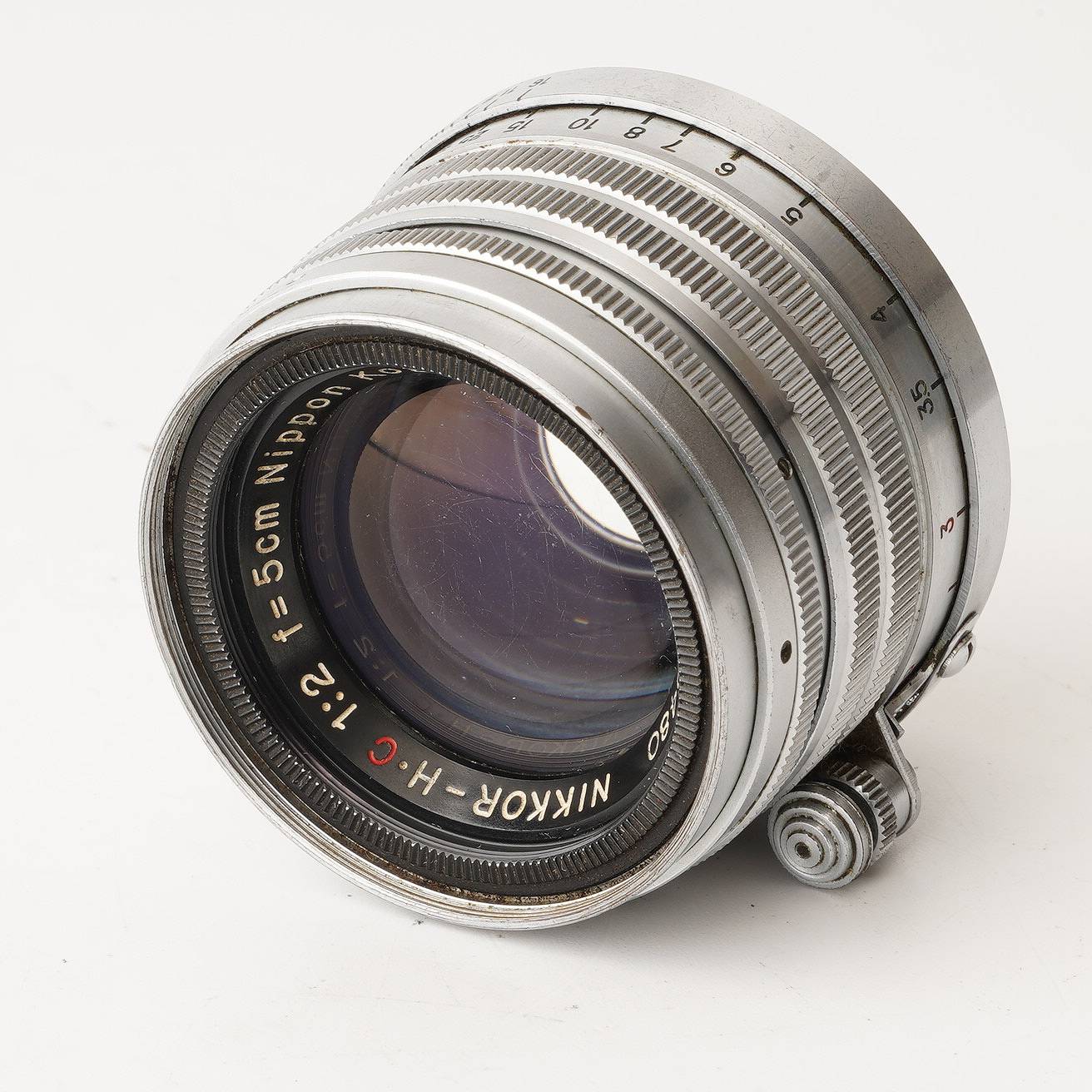 乐天商城 - Nikon Nippon Kogaku NIKKOR H C 5cm 50mm F2 ライカ L39マウント