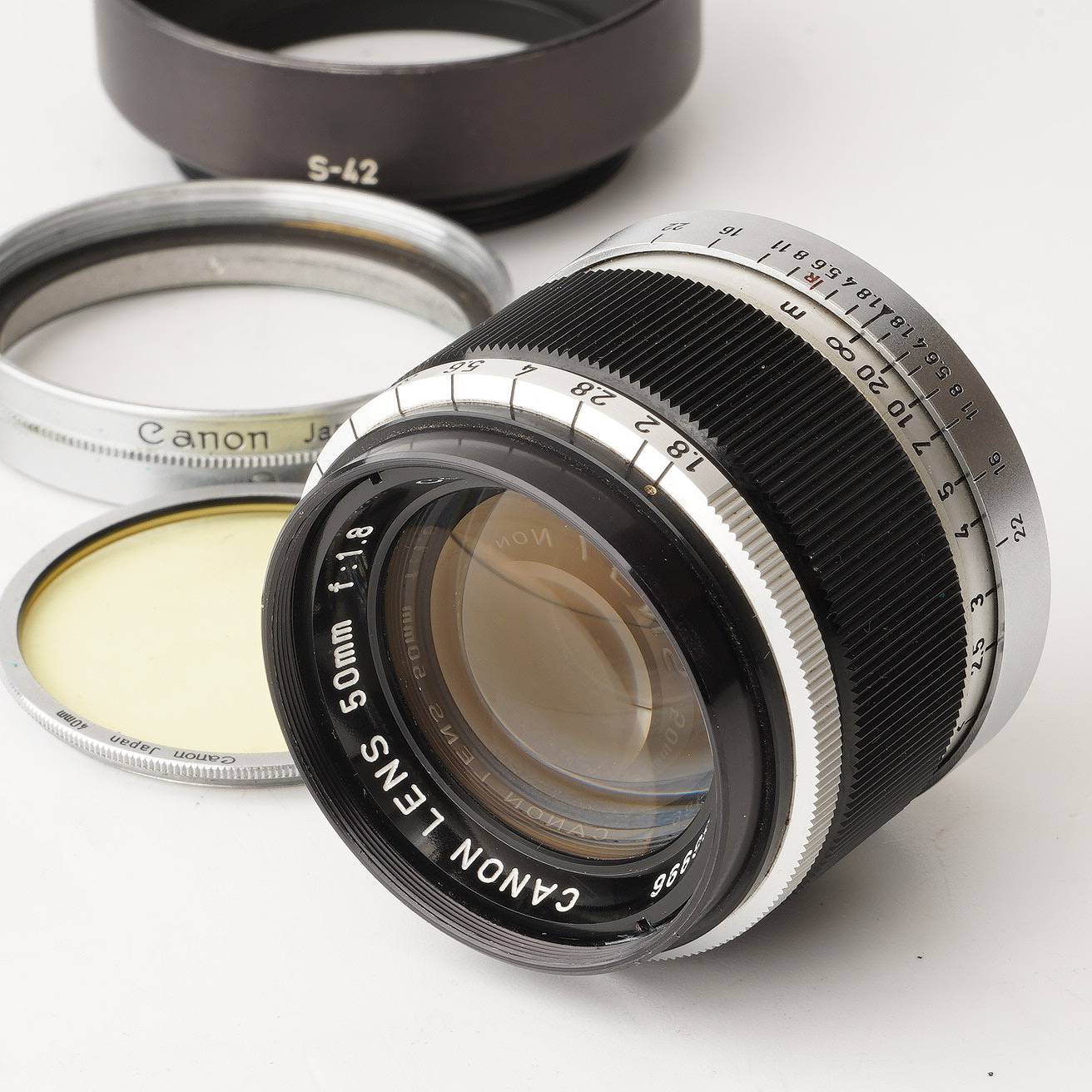 乐天商城 - キヤノン Canon 50mm F1.8 ライカ L39 マウント