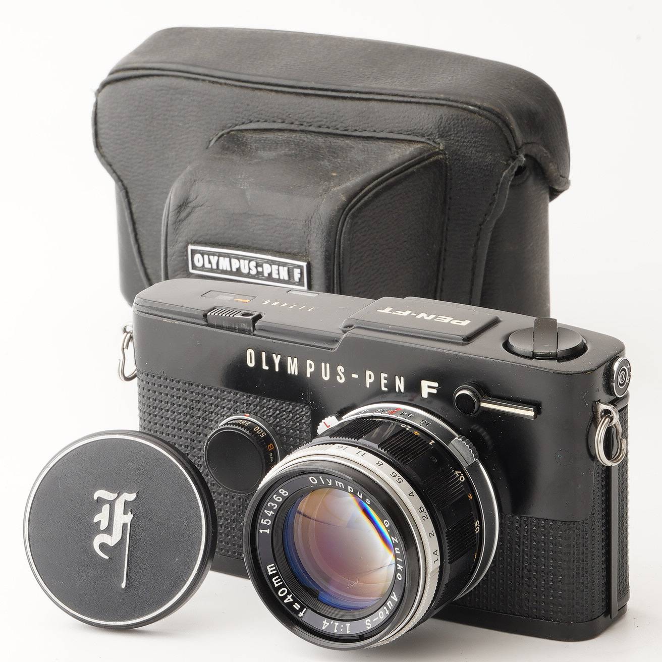 オリンパス Olympus PEN FT ブラック / G.Zuiko Auto-S 40mm F1.4 フィルムハーフカメラ