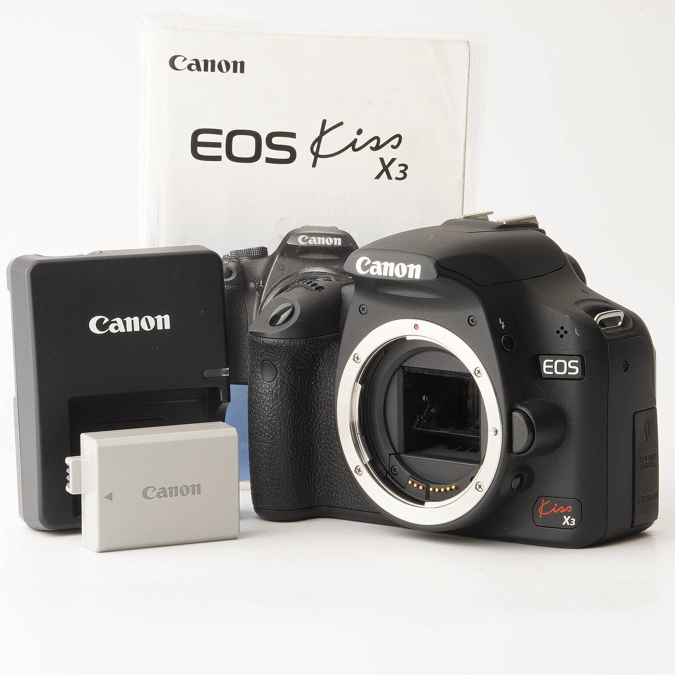 乐天商城 - キヤノン Canon EOS Kiss X3 デジタル 一眼レフカメラ