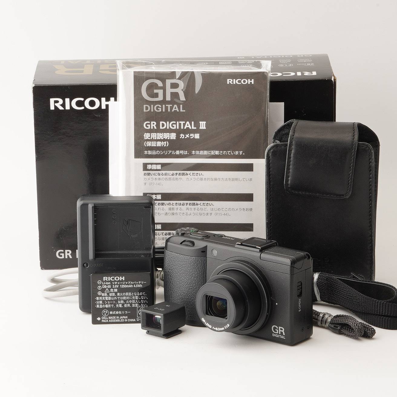 乐天商城 - リコー RICOH GR DIGITAL III ブラック コンパクトデジタルカメラ