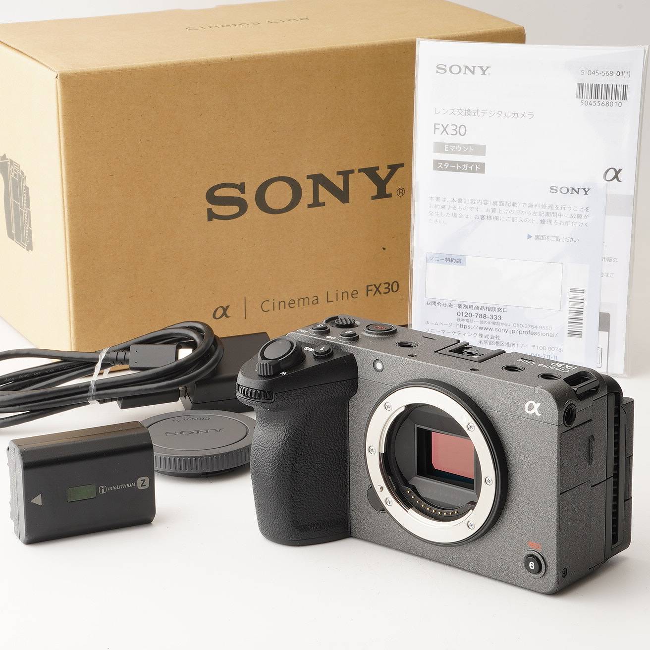 乐天商城 - 美品 ソニー Sony プロフェッショナル カムコーダー FX30 ILME-FX30B ボディ