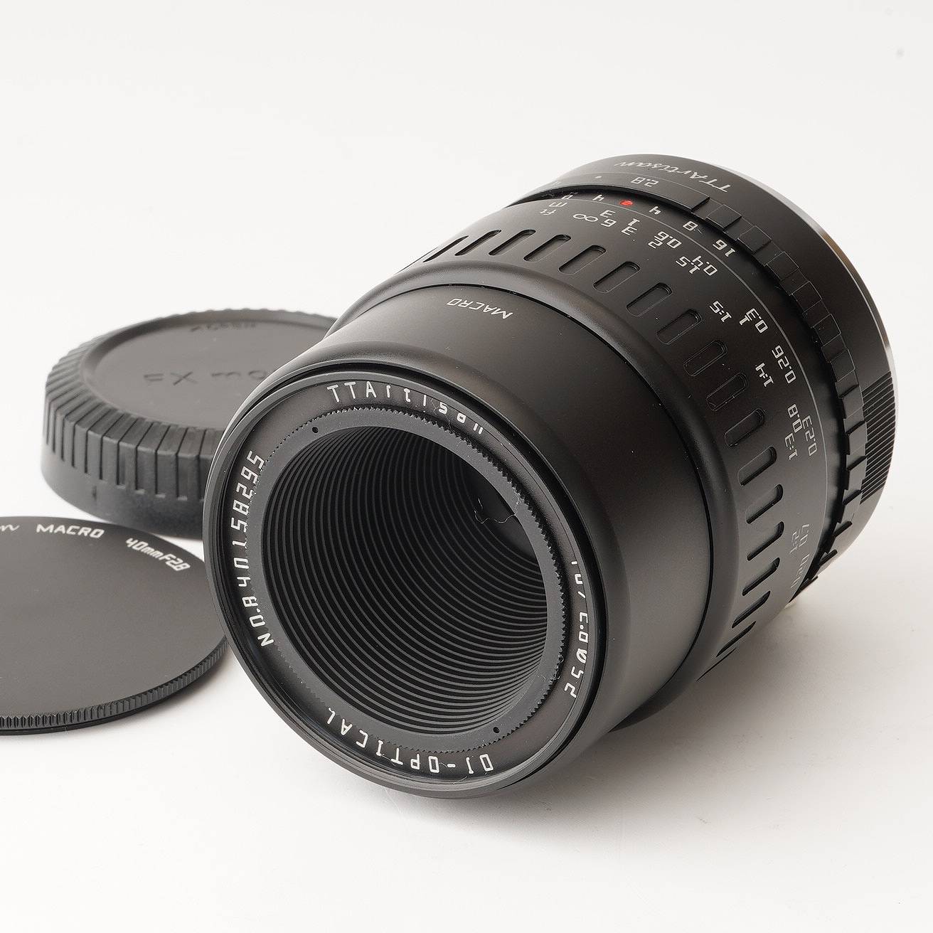 銘匠光学 Meishokogaku TTArtisan 40mm F2.8 Macro C キヤノン RF APS-C ブラック