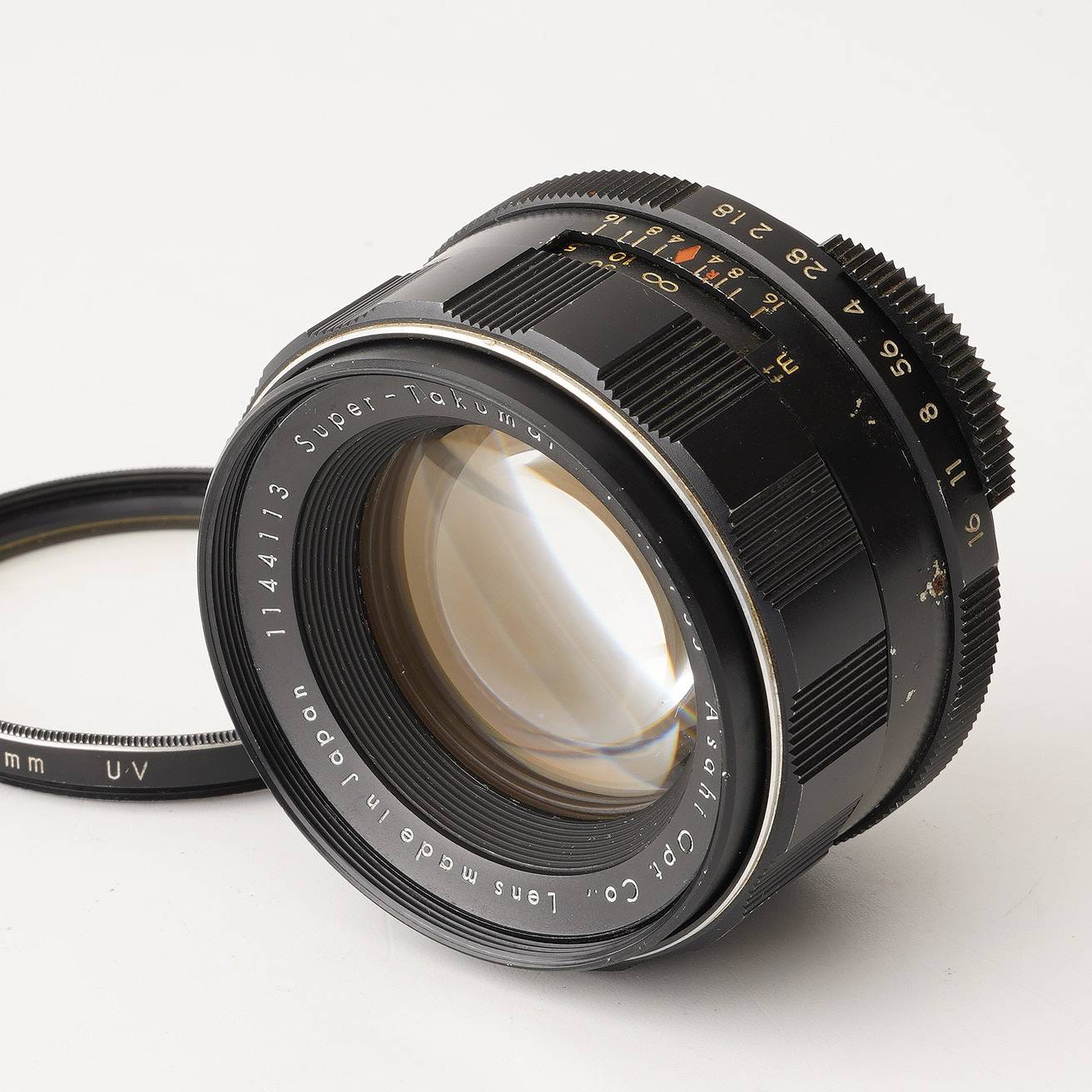 乐天商城 - ペンタックス Pentax スーパータクマー Super Takumar 55mm f/1.8 前期 M42マウント